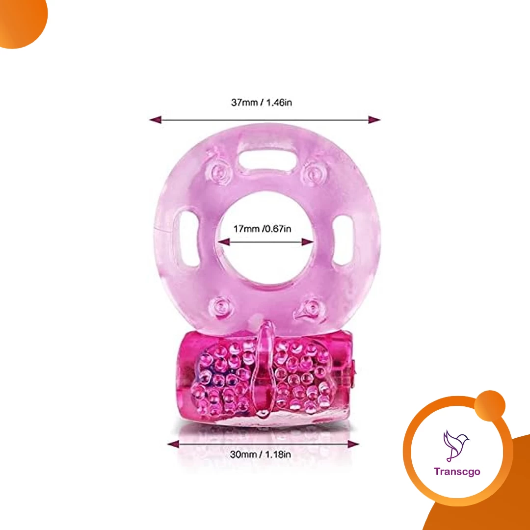 Generic Cock Ring Vibrating Couples Pleasure - image 4