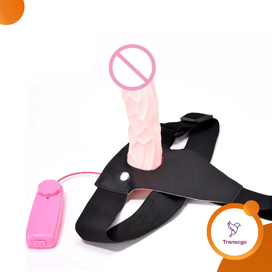 Generic Vibrating Strapon Double Dildo - image 2