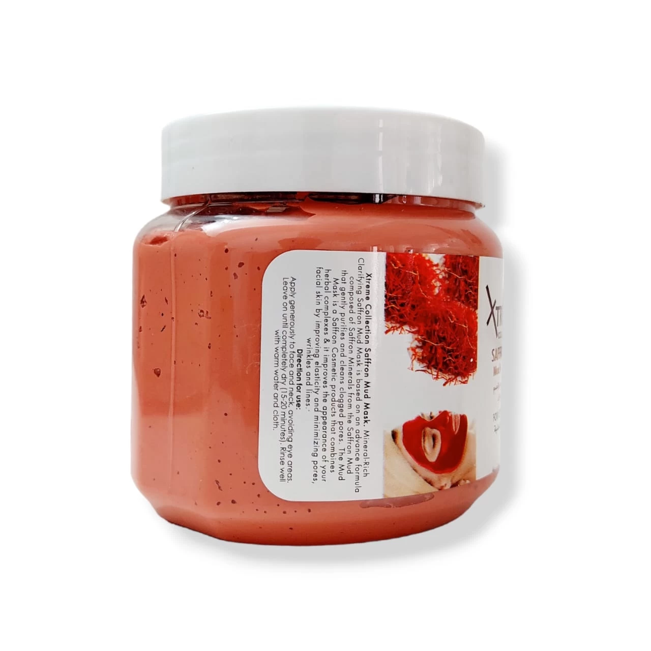 Xtreme Saffron Mud Mask 500ml Face Mask Made in UAE - image 2