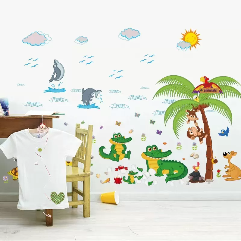 Generic Animal Tree Wall Sticker Removable Kids Nursery Decal - image 6