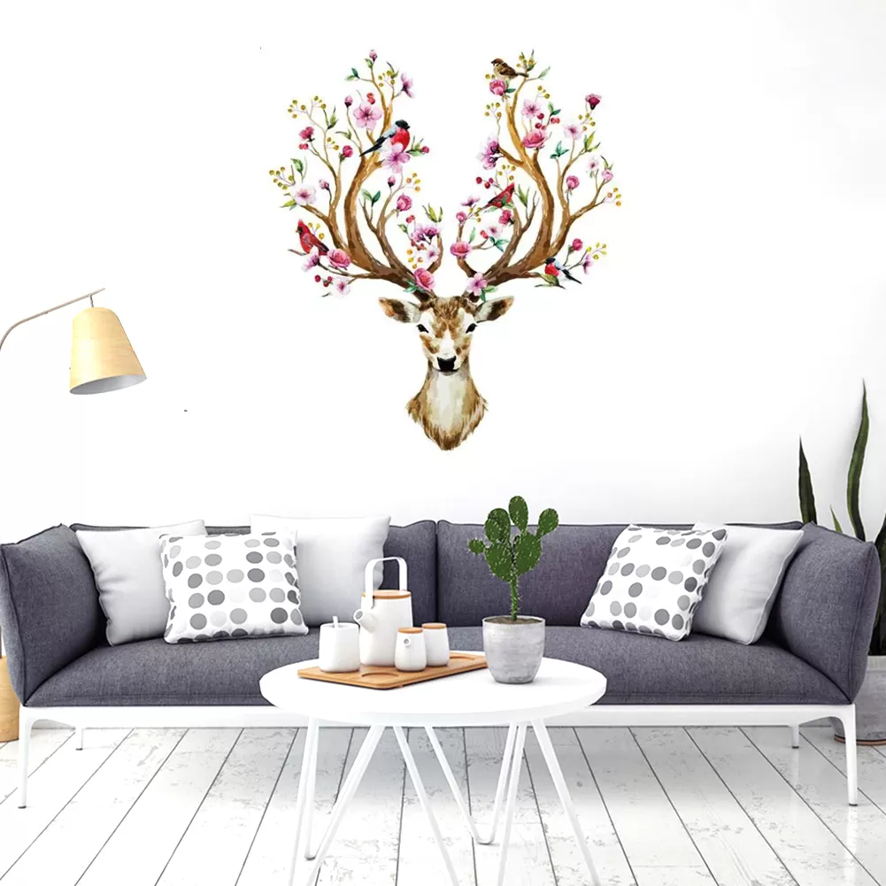 Generic Animal Tree Cartoon Wall Sticker for Kids - image 1