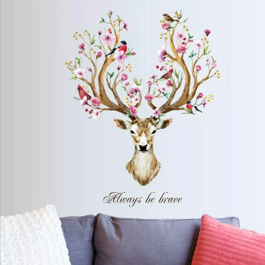 Generic Animal Tree Cartoon Wall Sticker for Kids - image 6