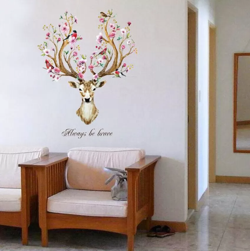 Generic Animal Tree Cartoon Wall Sticker for Kids - image 7