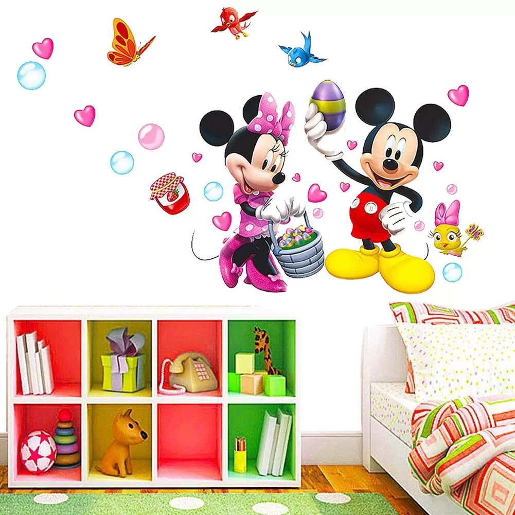 Generic Cartoon Animal Tree Nursery Wall Decor - image 1