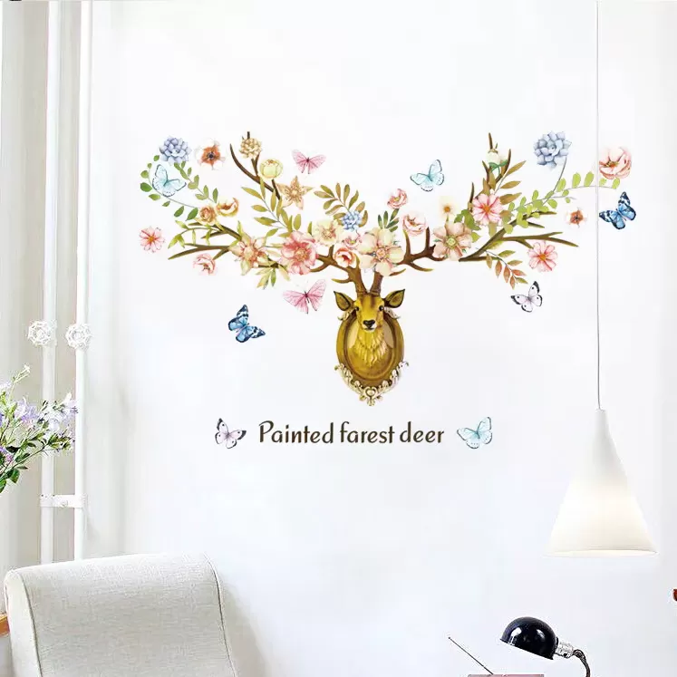 Generic Animal Tree Cartoon Animals Wall Sticker - image 3