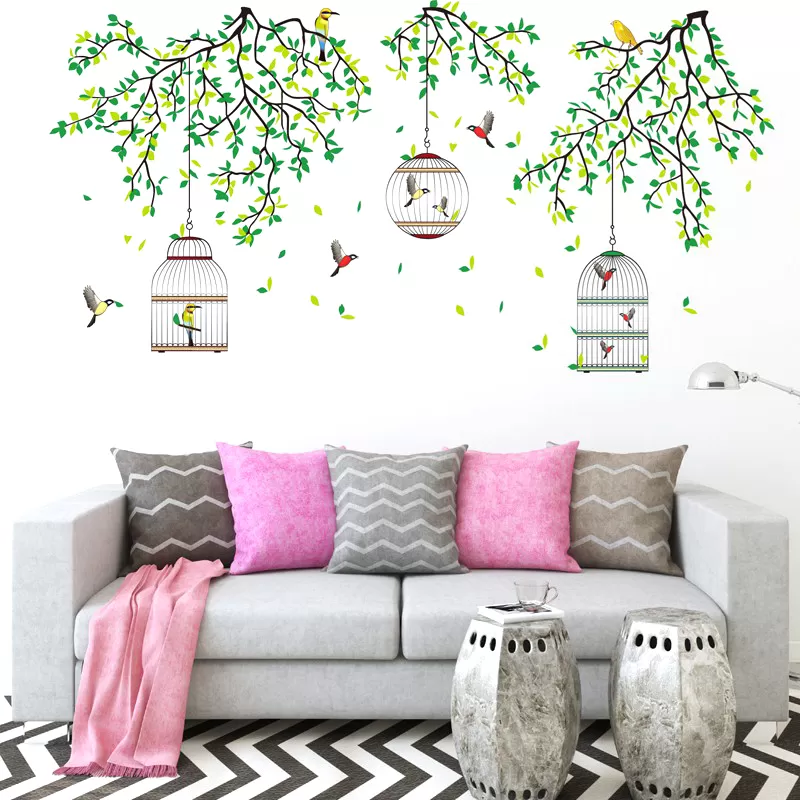 Generic Wall Sticker Animals Birds Home Decor