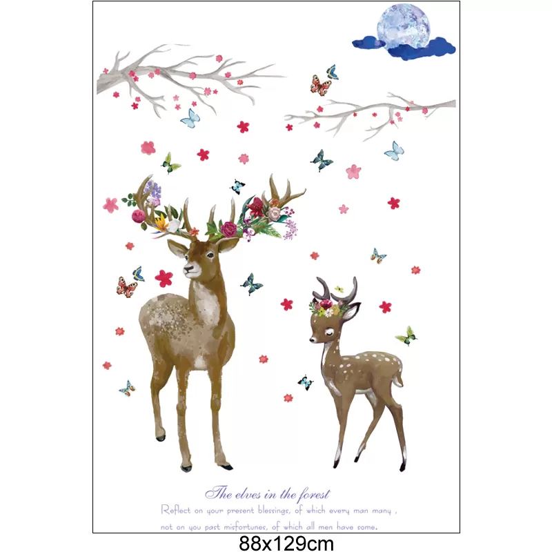 Generic Animals Birds Home Decoration Wall Sticker - image 2