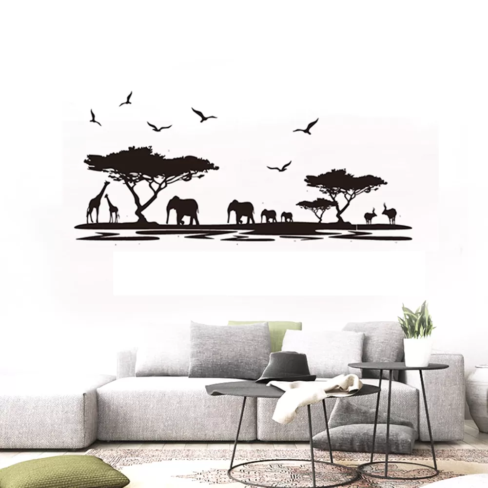 Generic Animal Tree Cartoon Wall Sticker - image 4
