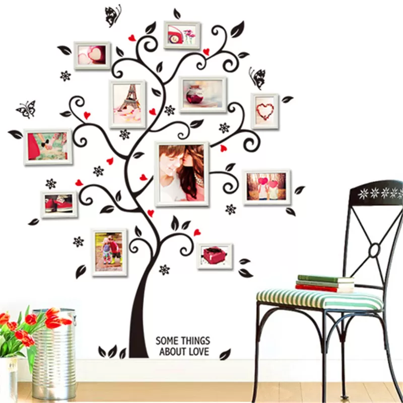 Generic Butterfly Tree Frame Memory of Love Wall Sticker - image 3