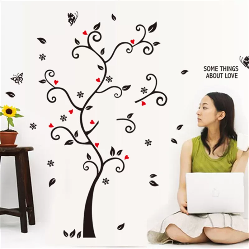 Generic Butterfly Tree Frame Memory of Love Wall Sticker - image 5