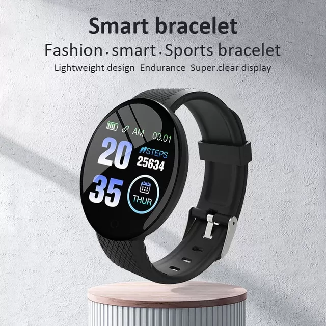 Generic D18 Smartwatch Heart Rate Monitor - image 4