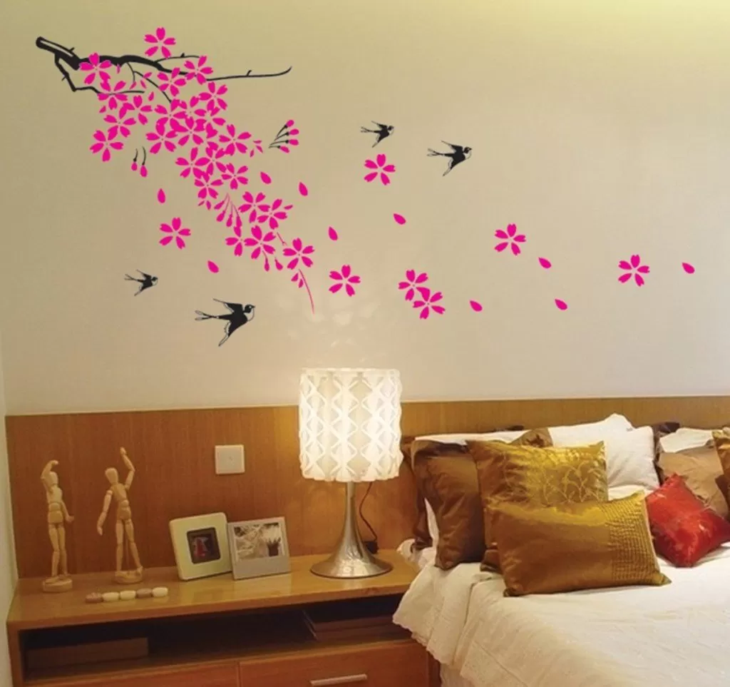 Generic Black Tree Butterfly Flower Wall Sticker Decor - image 5
