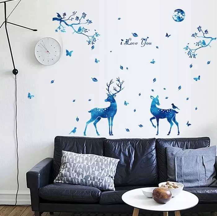 Generic Deer Butterfly Sticker Wall Decor - image 5