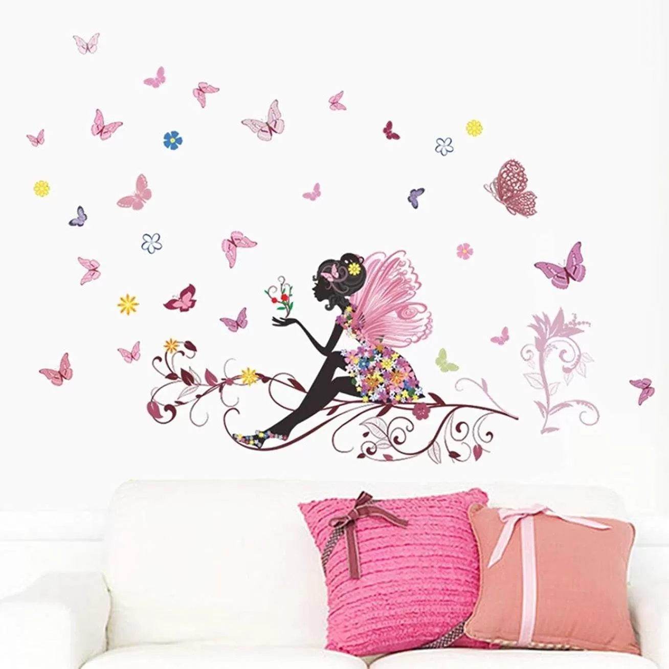 Generic Flower Birdcage Wall Sticker Decal - image 5