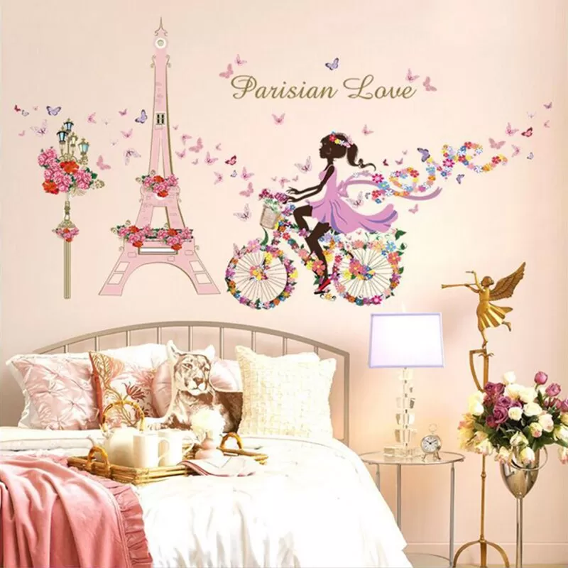 Generic Flower Birdcage Wall Sticker Decal - image 3