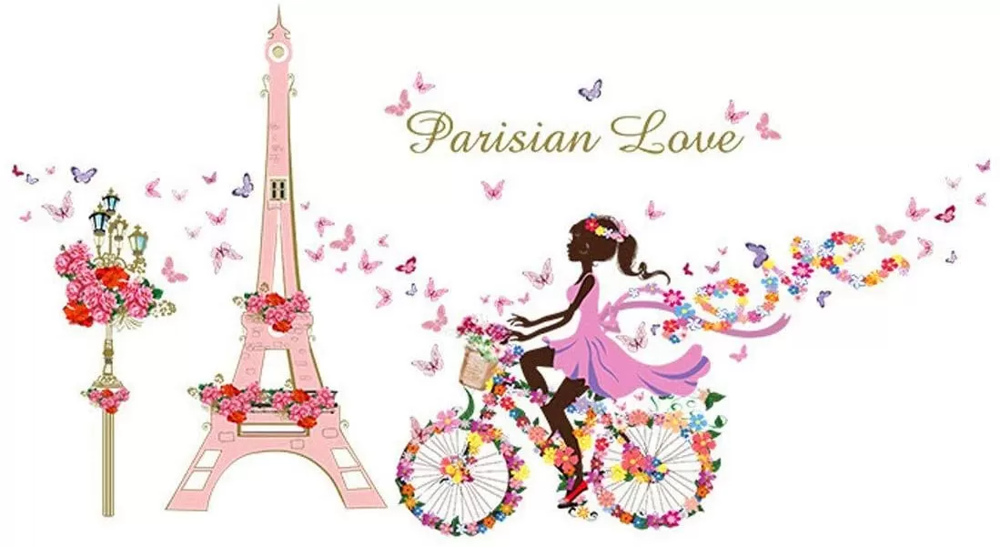 Generic Combo Offer 07 Colorful Flower Birdcage Wall Sticker Decal - image 3