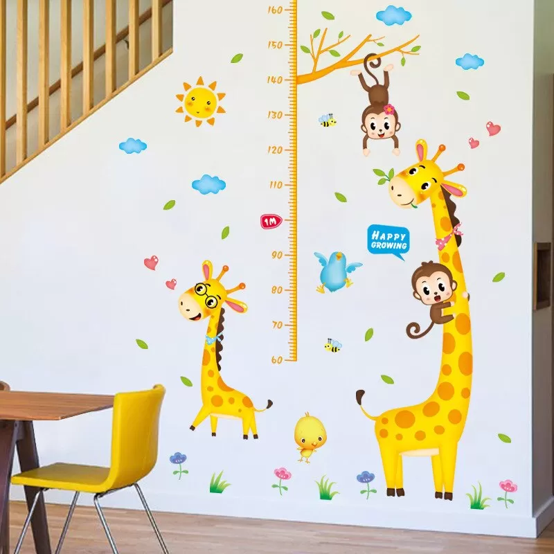 Generic Dual Giraffe Monkeys Height Measuring Chart - image 5