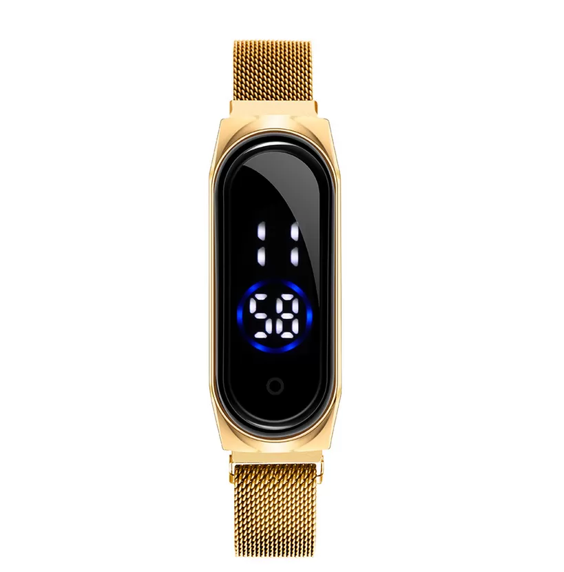 Generic LED Digital Magnetic Band Sports Belt Watch Smart