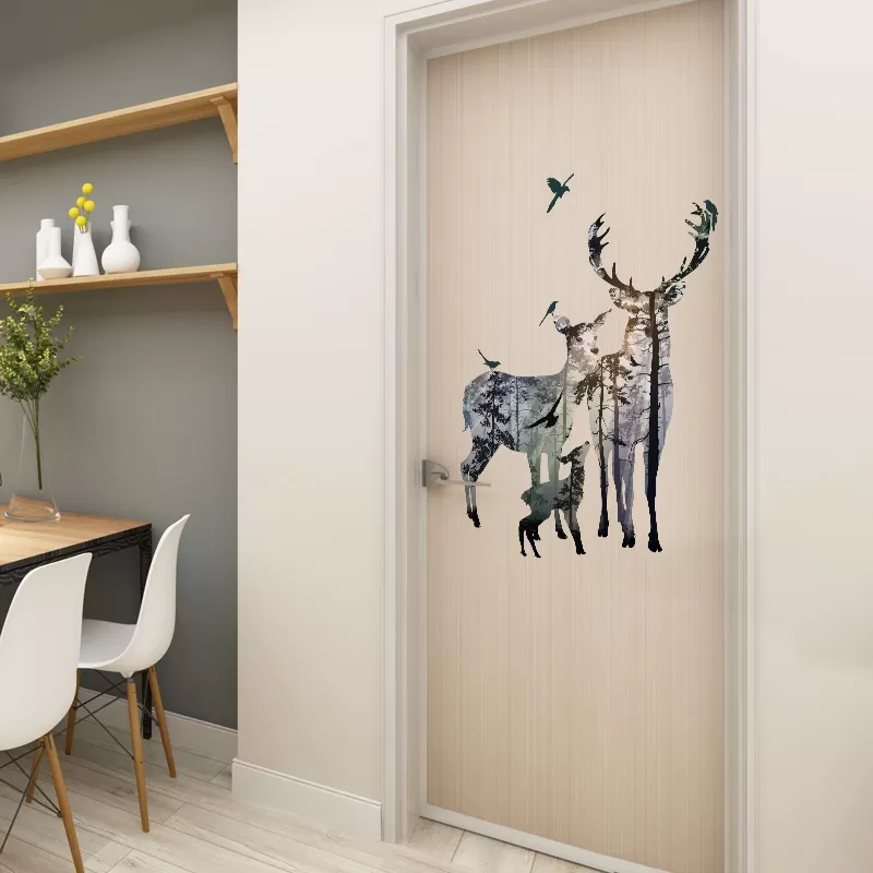 Generic Animal Tree Bridge Kids Room Decor Wall Stickers - image 5