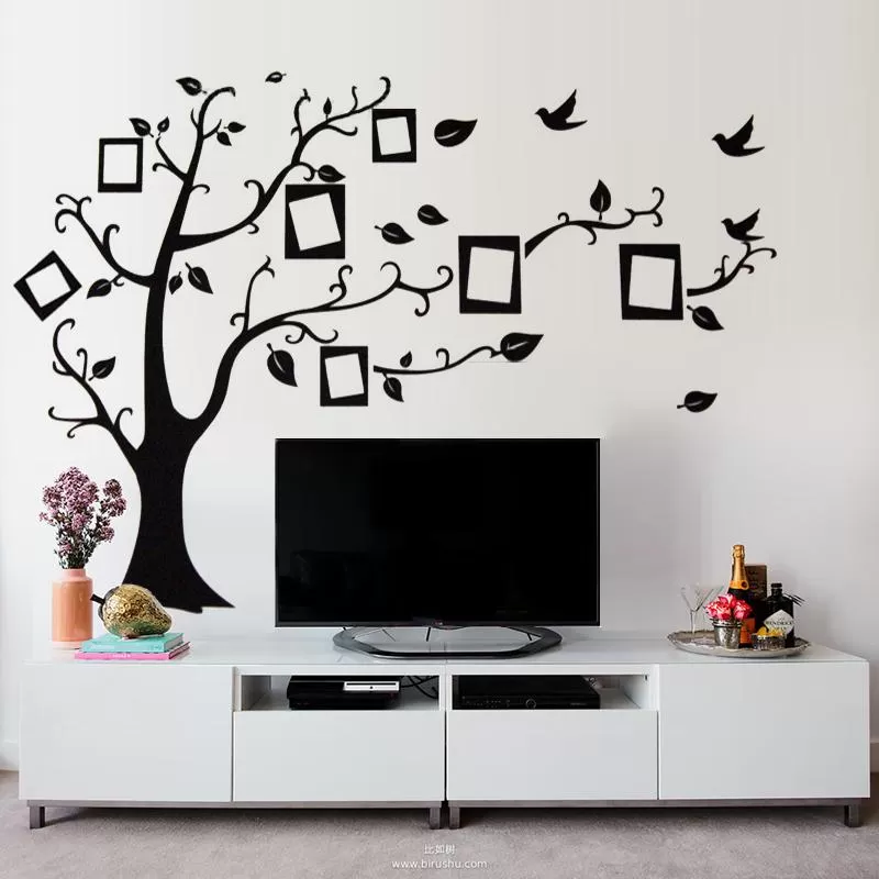 Memory of Love Family Photo Album Frame Tree Wall Sticker - image 2