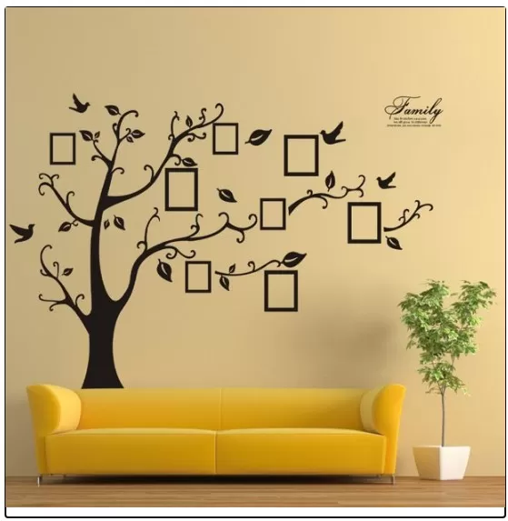 Memory of Love Family Photo Album Frame Tree Wall Sticker - image 4