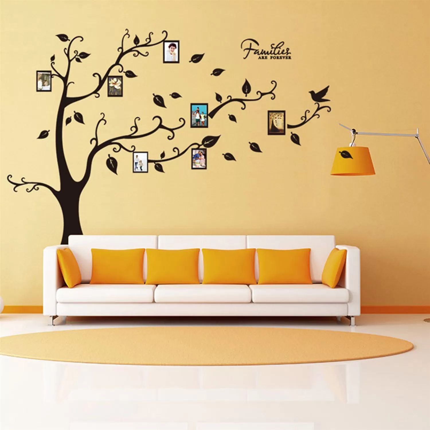 Memory of Love Family Photo Album Frame Tree Wall Sticker - image 5
