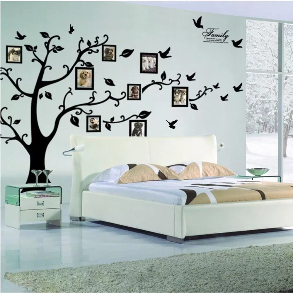 Memory of Love Family Photo Album Frame Tree Wall Sticker - image 7