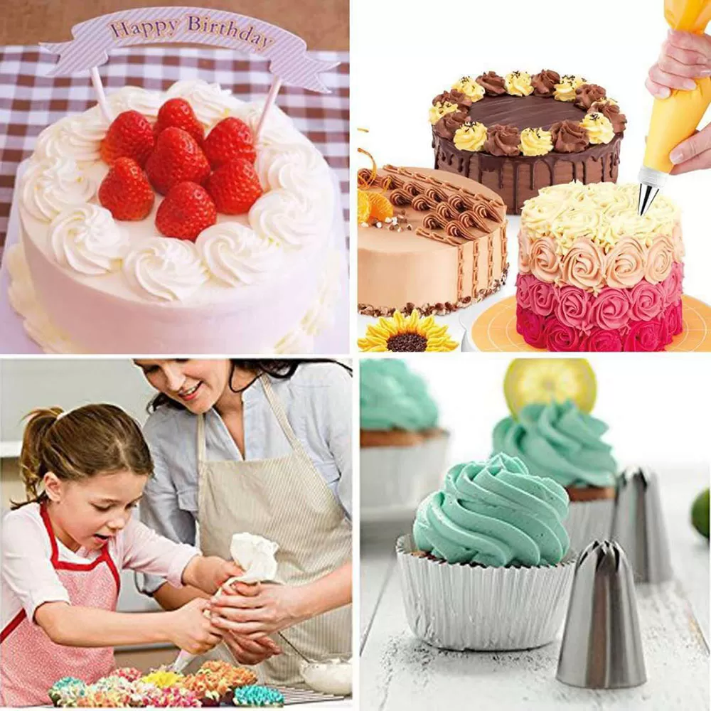 Generic 83-Piece Pink Cake Decorating Kit Set - image 5