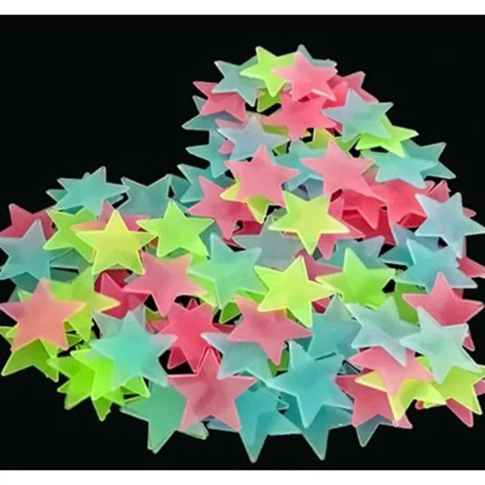 Radium Stars 200 Pieces Glow in Dark Stickers
