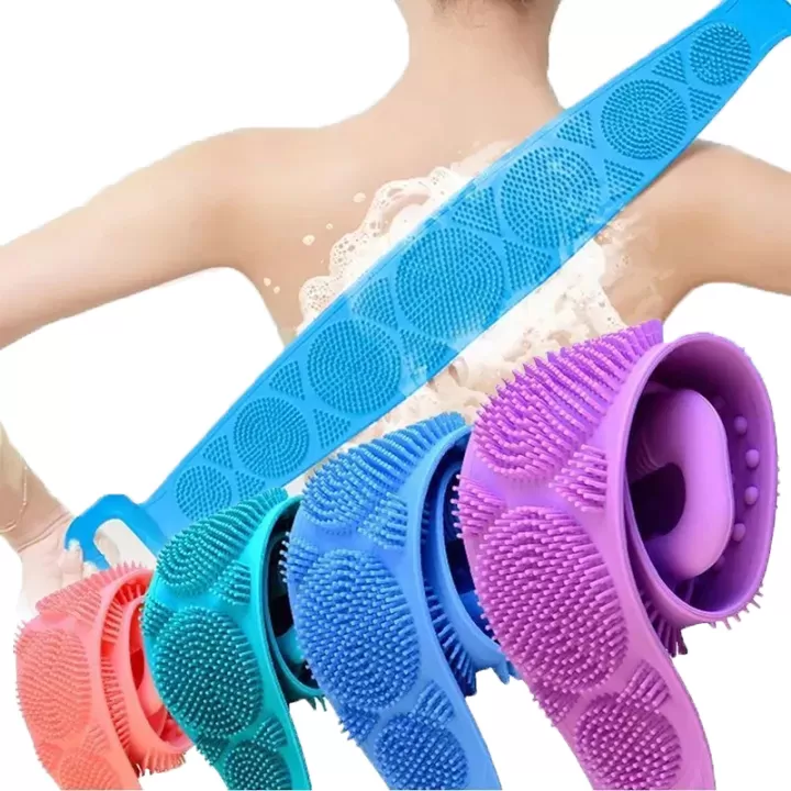 Generic Silicone Back Scrubber Bath Shower Massage - image 1