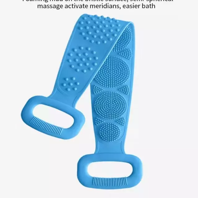 Generic Silicone Back Scrubber Bath Shower Massage - image 2