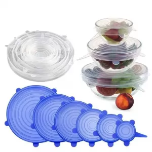Generic Silicone Lids, 12 Pcs Reusable Super Stretch