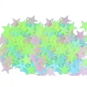 Generic Star Glow In The Dark Wall Decoration Sticker