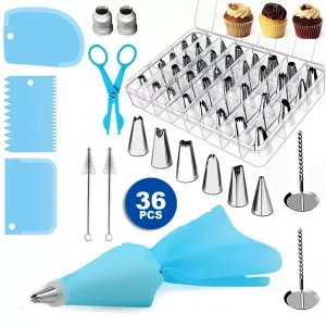 Generic Cake Decorating Kit 36pc Set Tools