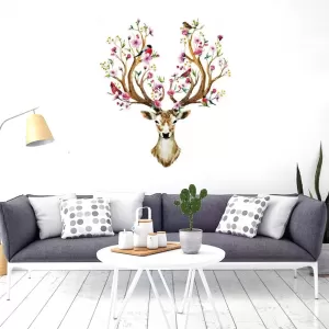Generic Animal Tree Cartoon Wall Sticker for Kids
