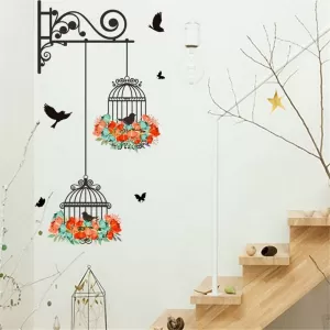Generic Colorful Flower Wall Sticker Decals