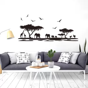 Generic Animal Tree Cartoon Wall Sticker