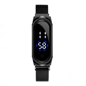 Generic LED Digital Magnetic Band Sports Belt Watch Smart