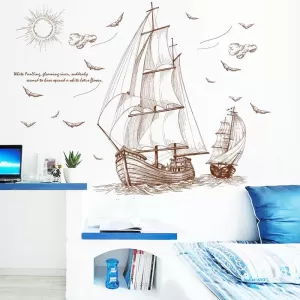 Generic Sailing Ship Deep Sea Classic Wall Decor