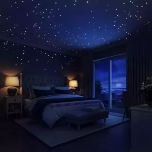 Generic 3D Butterfly & Stars Luminous Wall Stickers