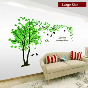 Generic 3D Tree Wall Stickers Crystal Acrylic Wall Decal