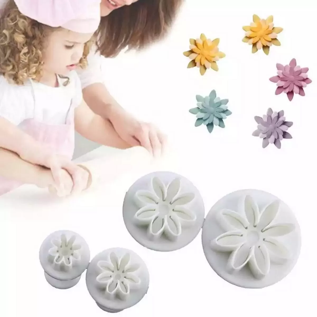 Generic 11Pcs Fondant Cake Cutter Sugar Craft Decorating - image 4