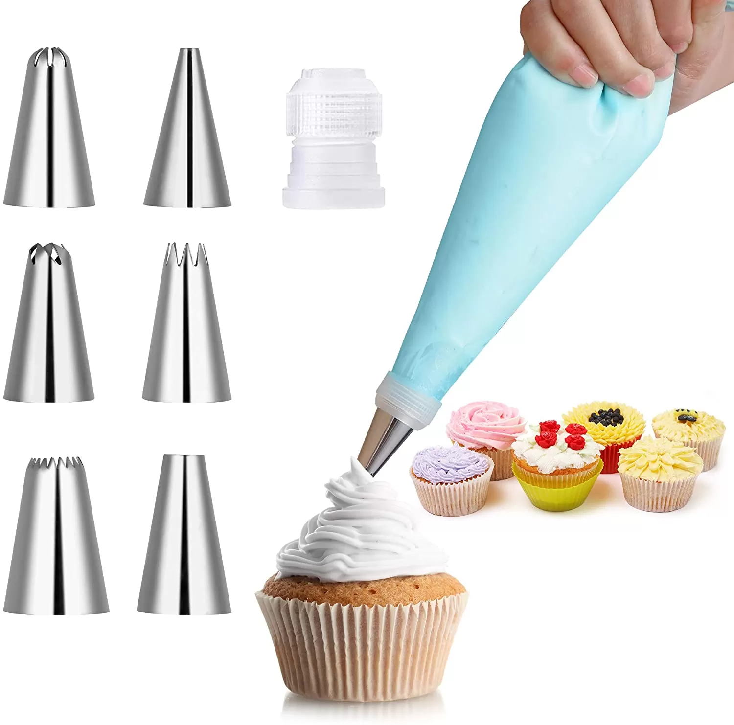 Disposable Piping Bags Cake Icing - 50 pcs White - image 4