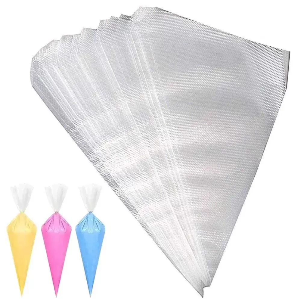 Disposable Piping Bags Cake Icing - 50 pcs White - image 6