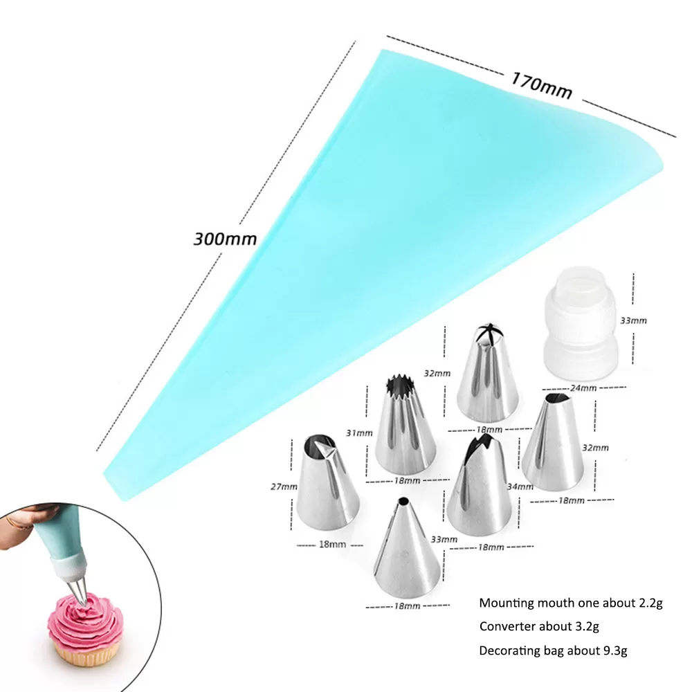 Generic 14 Pieces Cake Decorating Kit High Quality - image 2