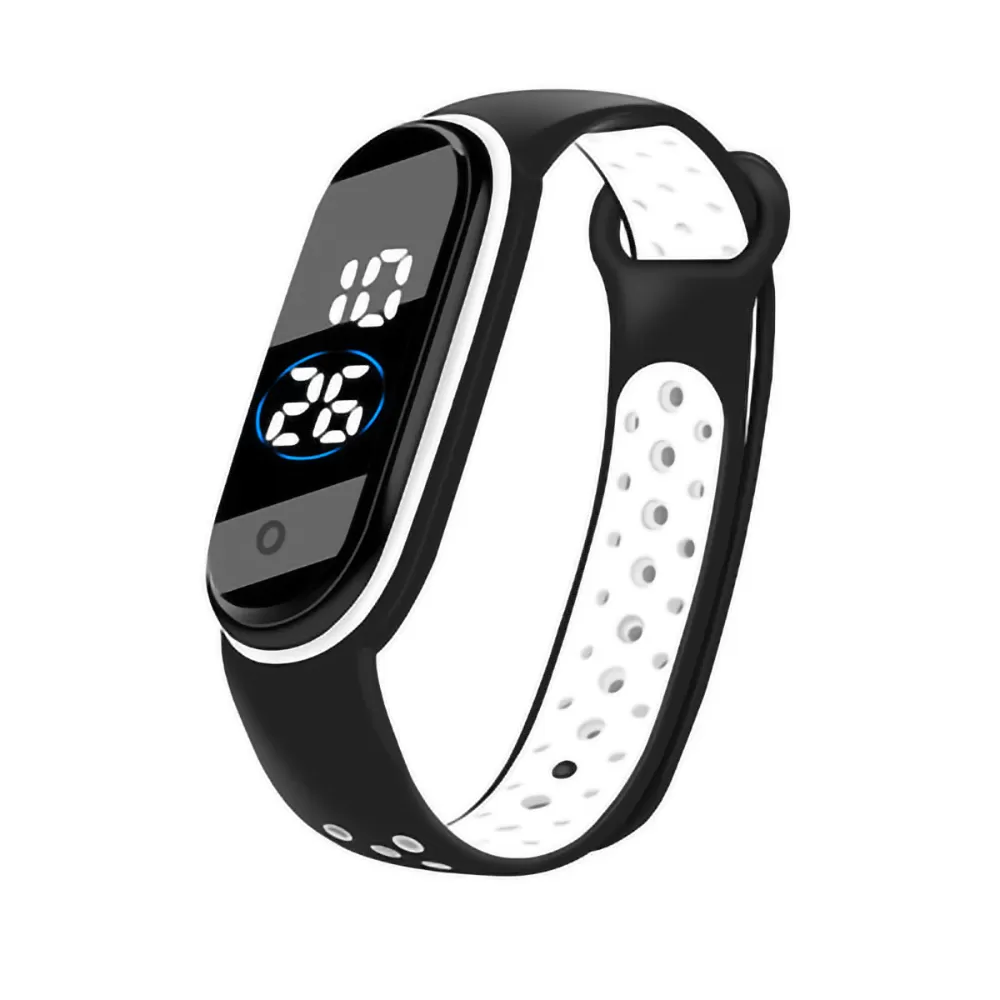 Generic LED Digital Silicone Band Sports Watch