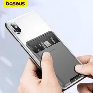 Baseus Silicone Phone Card Case Back Cover Sticker