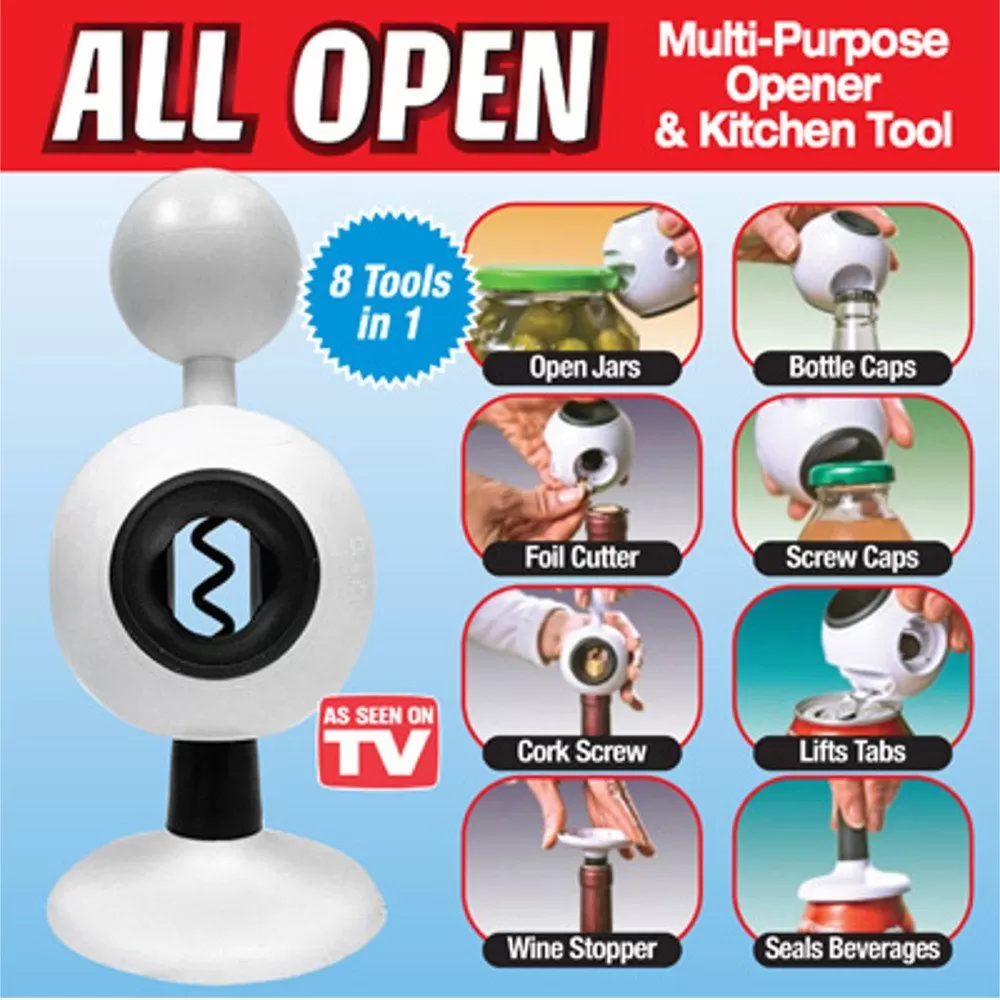 Generic 8-in-1 Multi-Purpose Opener Kitchen Tool - image 1