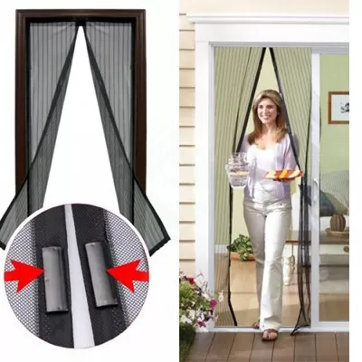 Magic Mesh Magnetic Mosquito Net Black - image 2