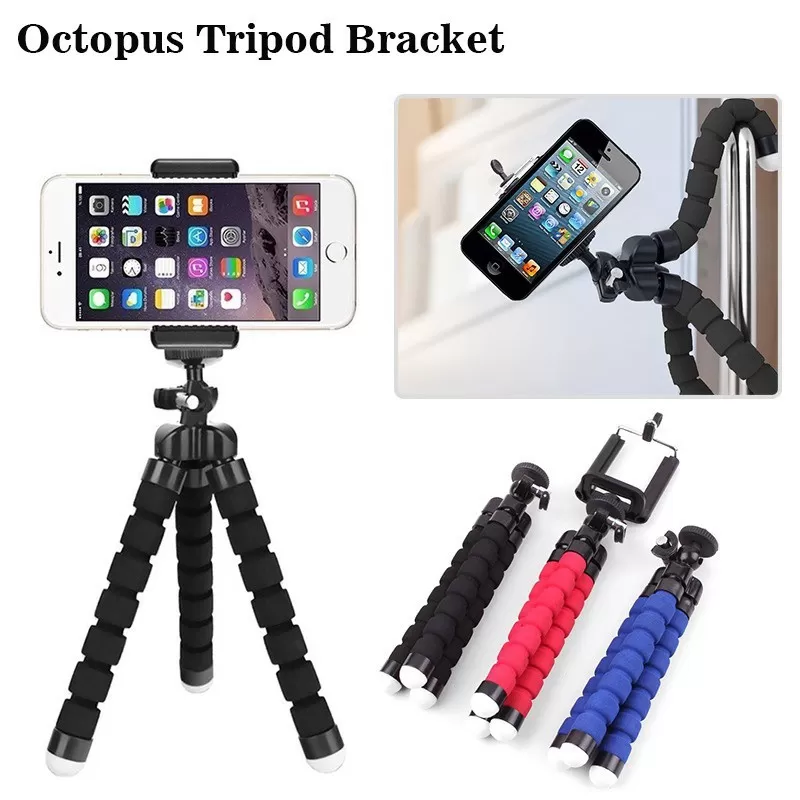 Generic Flexible Octopus Tripod Selfie Stand Mount - image 3